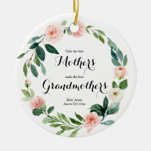 Personalised Only the best Parents get promoted Ce Ceramic Ornament
