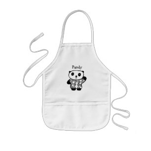 Personalised Pandy the Panda Kids' Apron