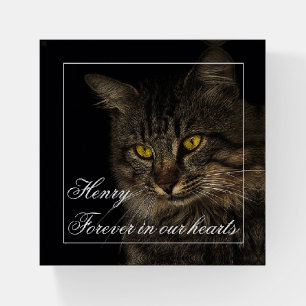 Personalised Paperweight - Forever in our hearts