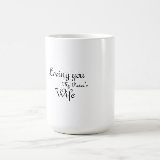 Personalised Pastor's wife Mug