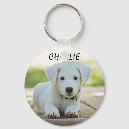 Personalised Pet Photo Keychain
