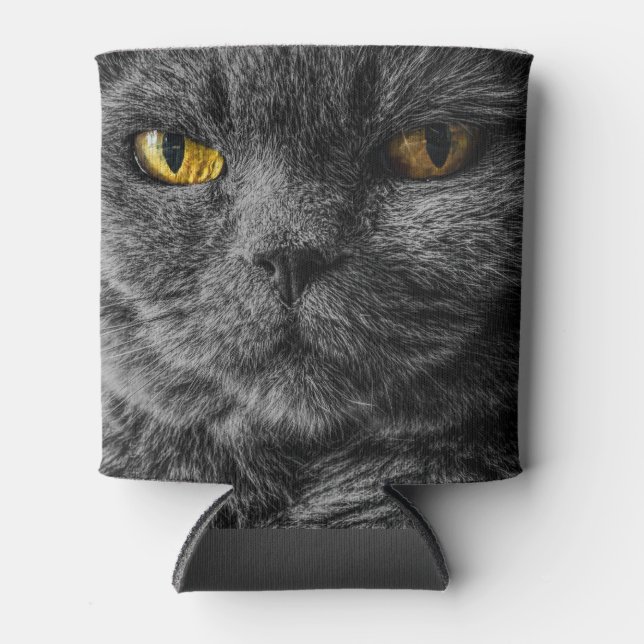 Personalised Pet Photo Stubby Holder Can Cat Cooler (Front)
