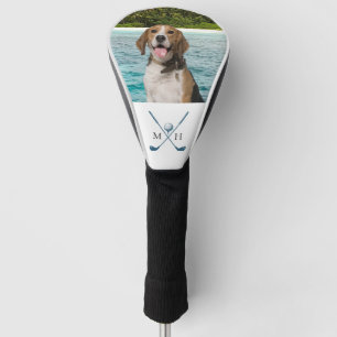 Personalised Photo And Monogram /Golf Clubs Golf Head Cover