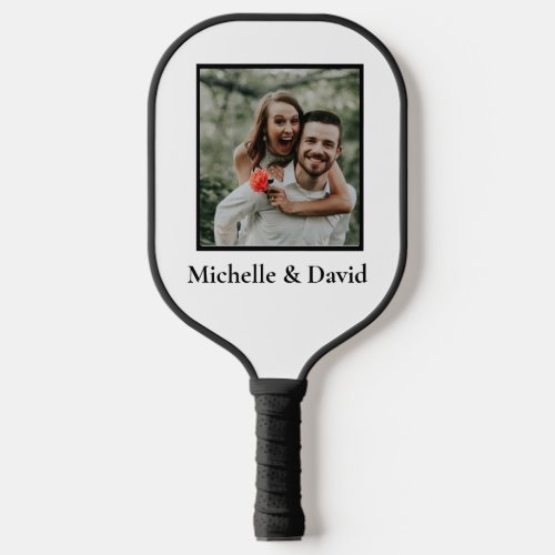 Personalised Photo and Name Sports Pickleball Paddle