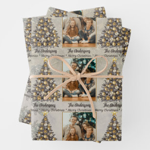 Personalised Photo Christmas Wrapping Paper 