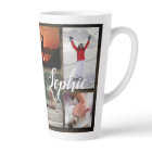 Personalised Photo Collage Tall Latte Mug