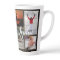 Personalised Photo Collage Tall Latte Mug