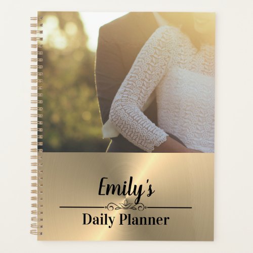 Personalised Photo Daily Planner