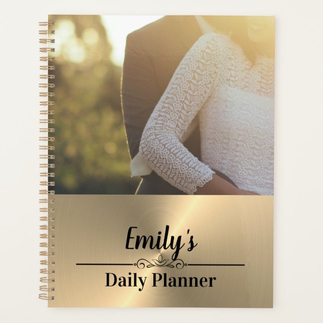Personalised Photo Daily Planner (Front)