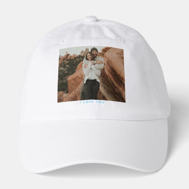 Personalised Photo  Hat (Front)