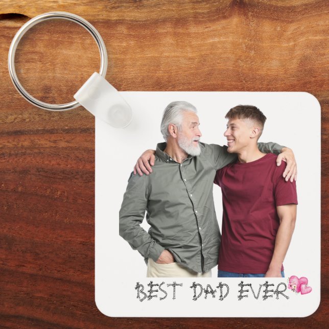  Personalised Photo Keychain (Front)