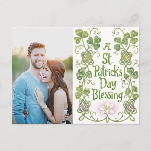 Personalised Photo St Patricks Day Postcards