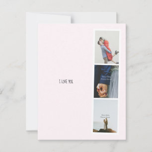 Personalised Photo Valentine's Day Love Card. Postcard