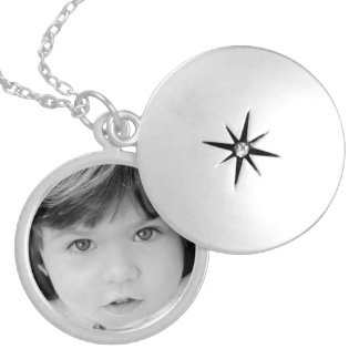 Personalised Picture Photo Silver Plated Necklace