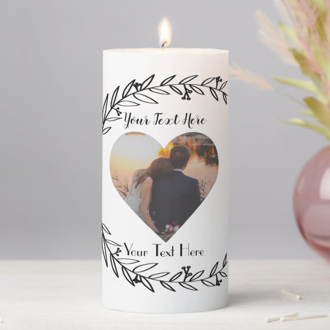 Personalised Picture Souvenir Candle Idea (In Situ)