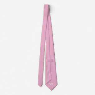 Personalised Pink Pearl Wedding Groom Neck Tie