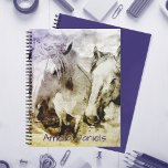 Personalised Pony Bullet Journal at Zazzle