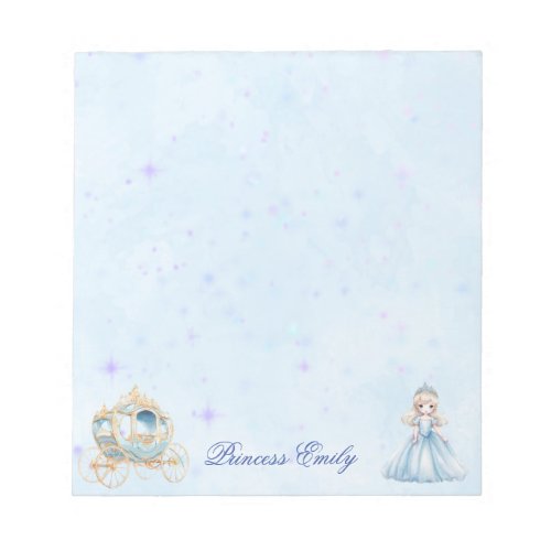 Personalised Princess Notepad