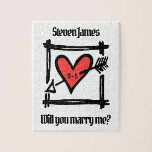 Personalised Proposal Will You Marry Me Puzzle
