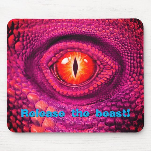 Personalised quotation Dragon's Eye mousemat Mouse Pad (Front)