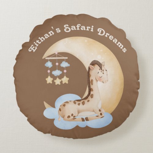 Personalised Safari Dreams Pillow 