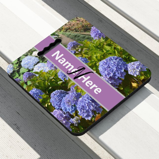 Personalised Seat Cushion Garden Kneeling Pad (In Situ)