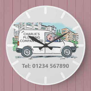 Personalised Small Business Clock