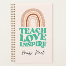 Personalised small Teachers Planner