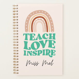 Personalised small Teachers Planner