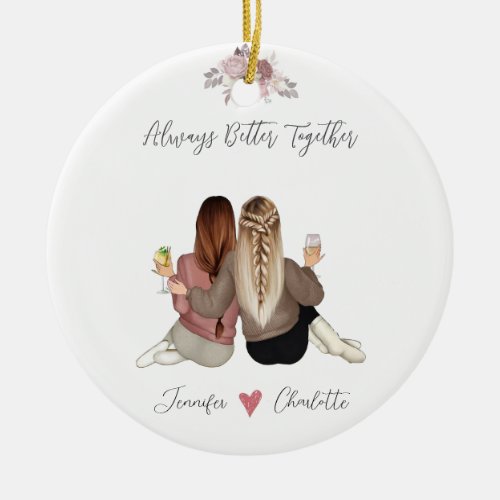 Personalised Soul Sister  Ceramic Ornament