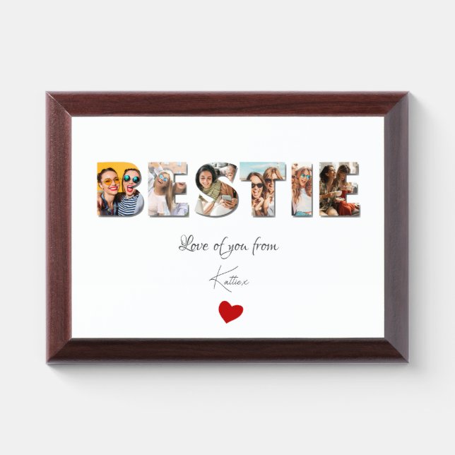Personalised Soul Sister Photo Print Award Plaque (Horizontal)