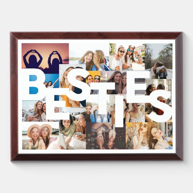 Personalised Soul Sister Photo Print Award Plaque (Horizontal)