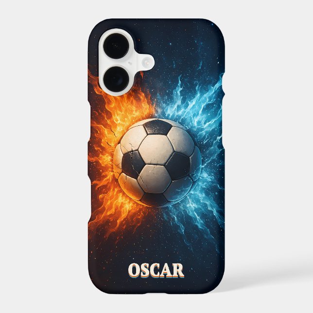 Personalised Sports/Soccer iPhone XS Max Case (Back)