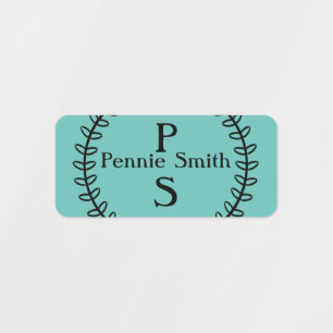 Personalised Stick On Name Labels For Clothing