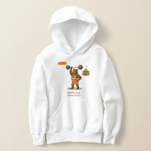 Personalised "strong-bear" hoodie