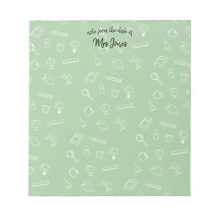Personalised Teacher Notepad