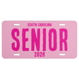 Personalised Text Car Accessory License Plate