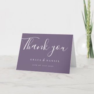 Personalised Thank You Card