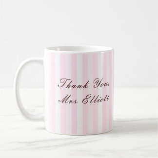 Personalised Thank You Teacher Mug