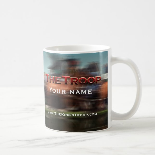 Personalised Troop Film Windsor Mug (add a name) (Right)
