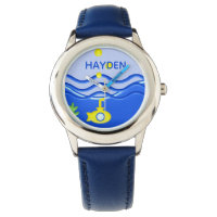 Personalised Under The Sea Submarine Beach Watch