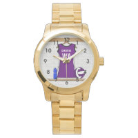 Personalised unique netball player watches