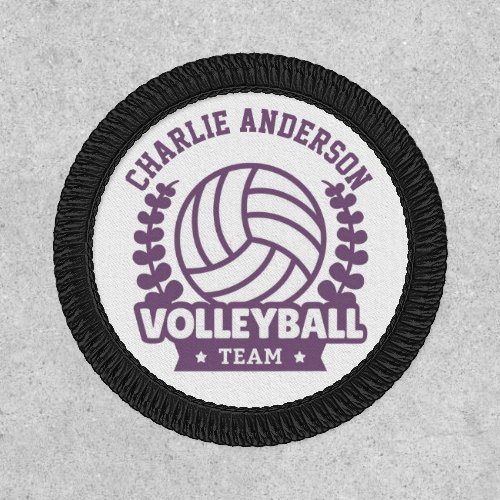 Personalised Volleyball Team Sports Patch