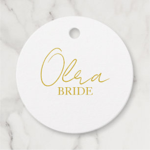 Personalised Wedding Hanger Tag   Bridesmaids Gift