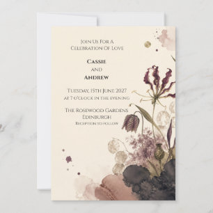 Personalised Wedding Invitation