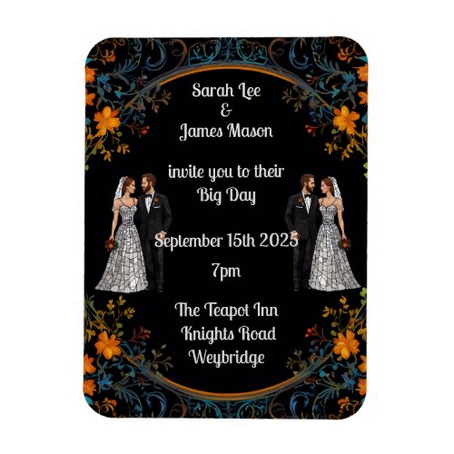 Personalised Wedding Invitations and Invites Magnet