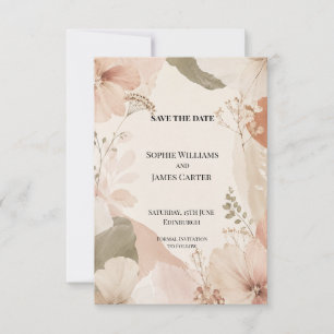 Personalised Wedding Save the Date