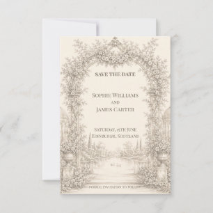 Personalised Wedding Save the Date