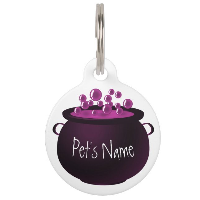 Personalised Wiccan Dog Tag Custom Pet ID Tag (Front)