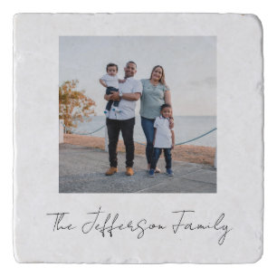 Personalised With Text Instagram Style Photo Trivet